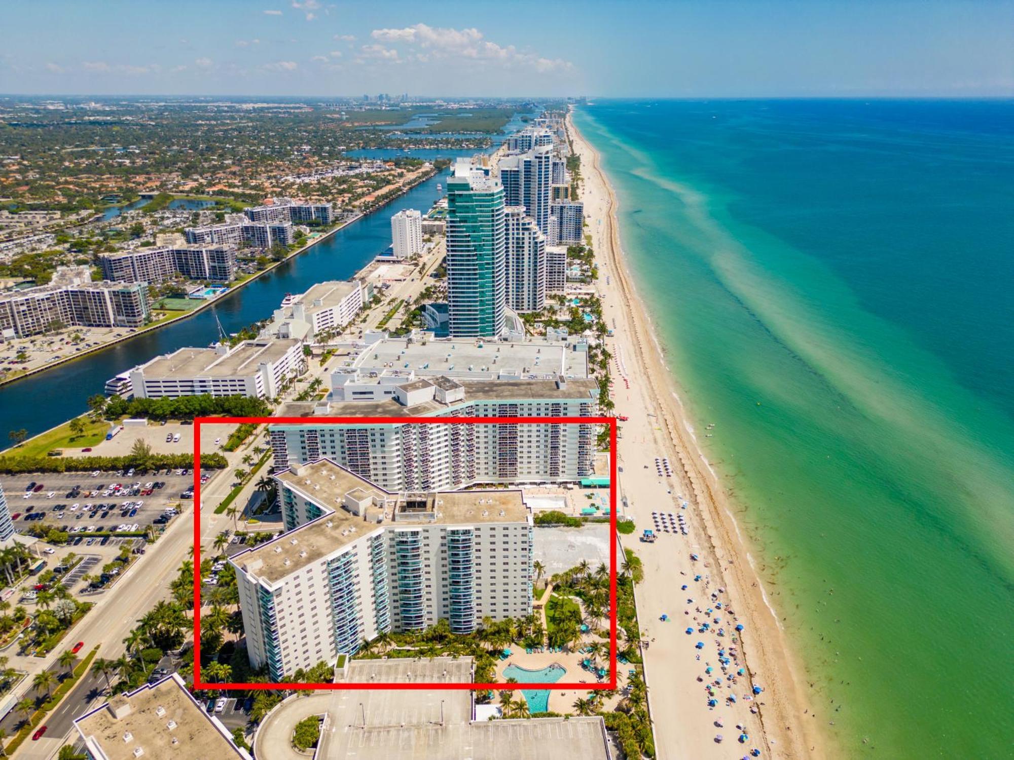 Modern 1 Bdr Oceanview With Direct Beach Access! Χόλιγουντ Εξωτερικό φωτογραφία